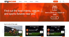 Desktop Screenshot of anyexcuse.com